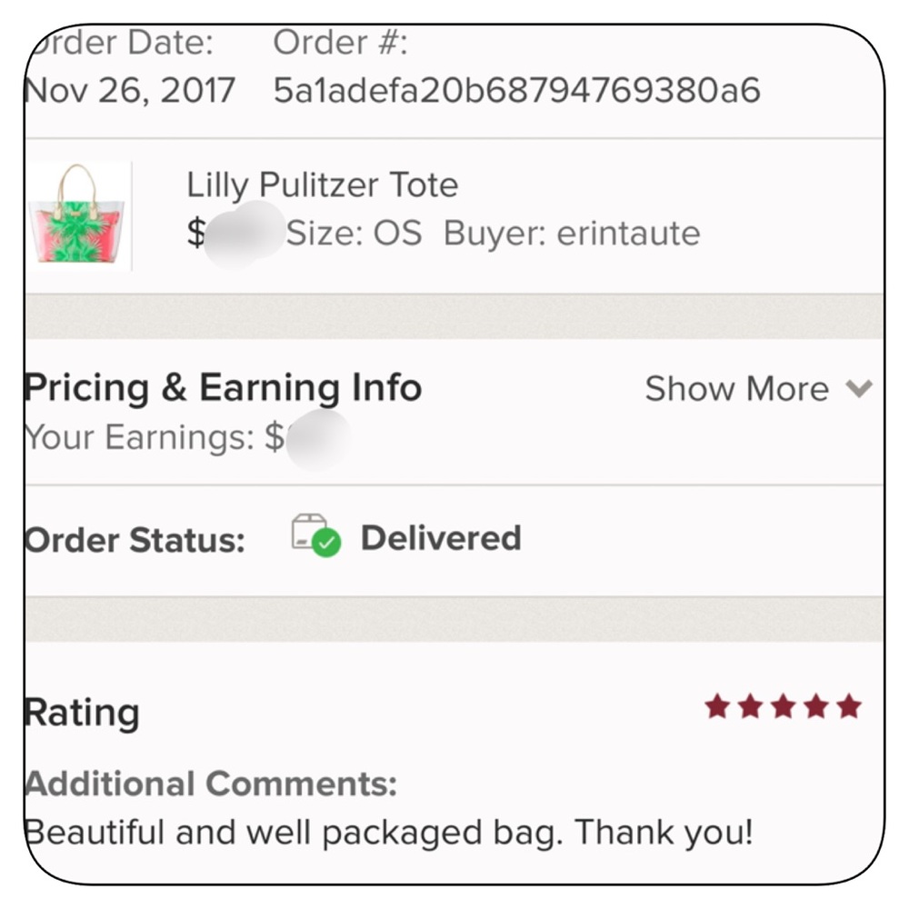 Lilly Pulitzer Tote - Picture 7 of 8
